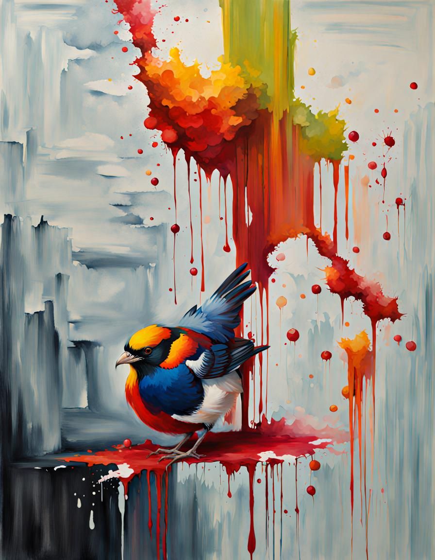 AI's Spontaneous Artistic Creation