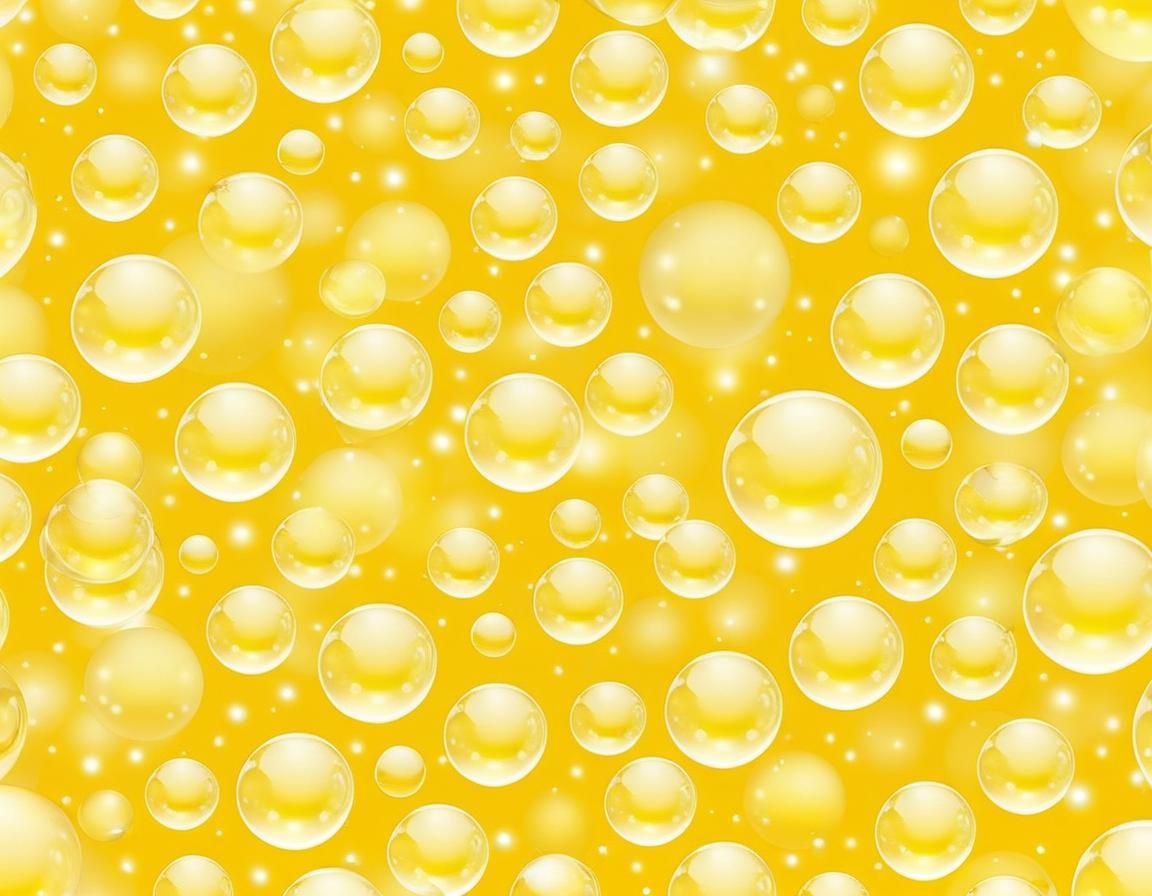 Vibrant Wallpaper Design with Floating Blurred Orbs