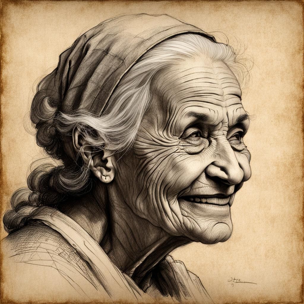 An old woman