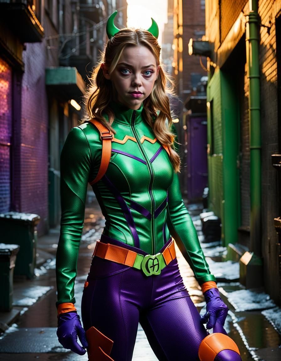 Sweeney as Athletic Riddler Reimagined