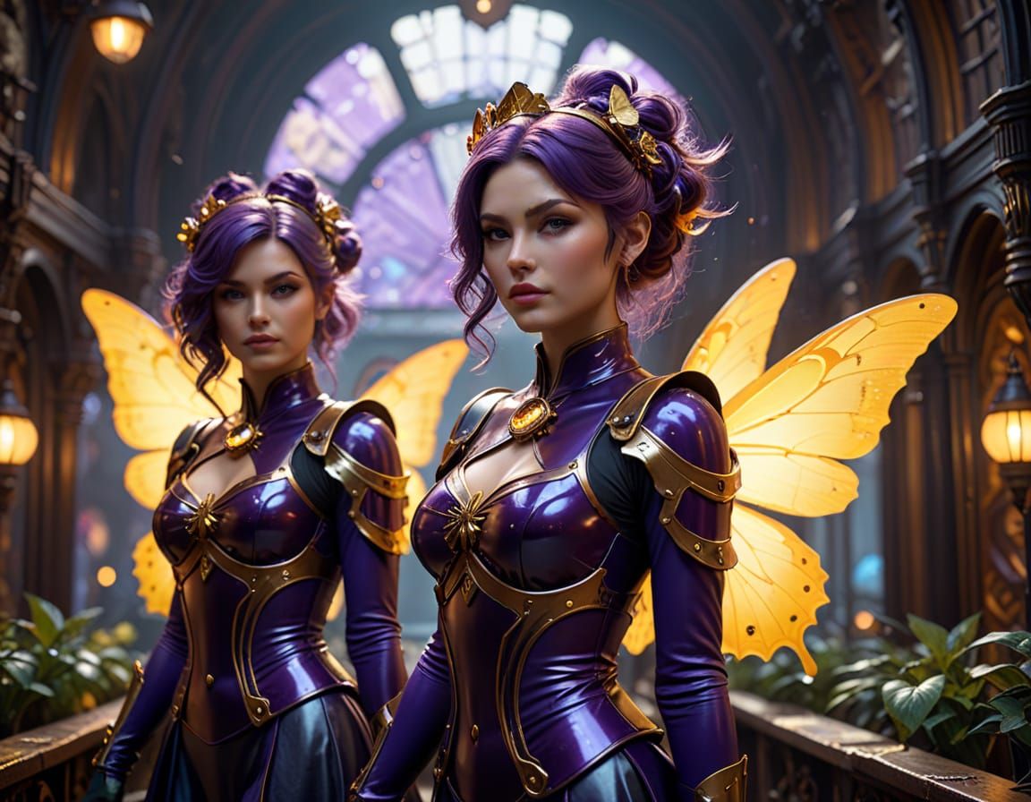 vintage-styled photo with frayed edges of cheerleader girls ...