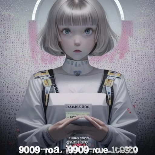 Abstract Digits in a Minimalist Style