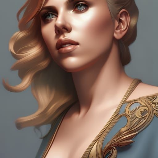 Hyperdetailed Portrait with Dynamic Lighting