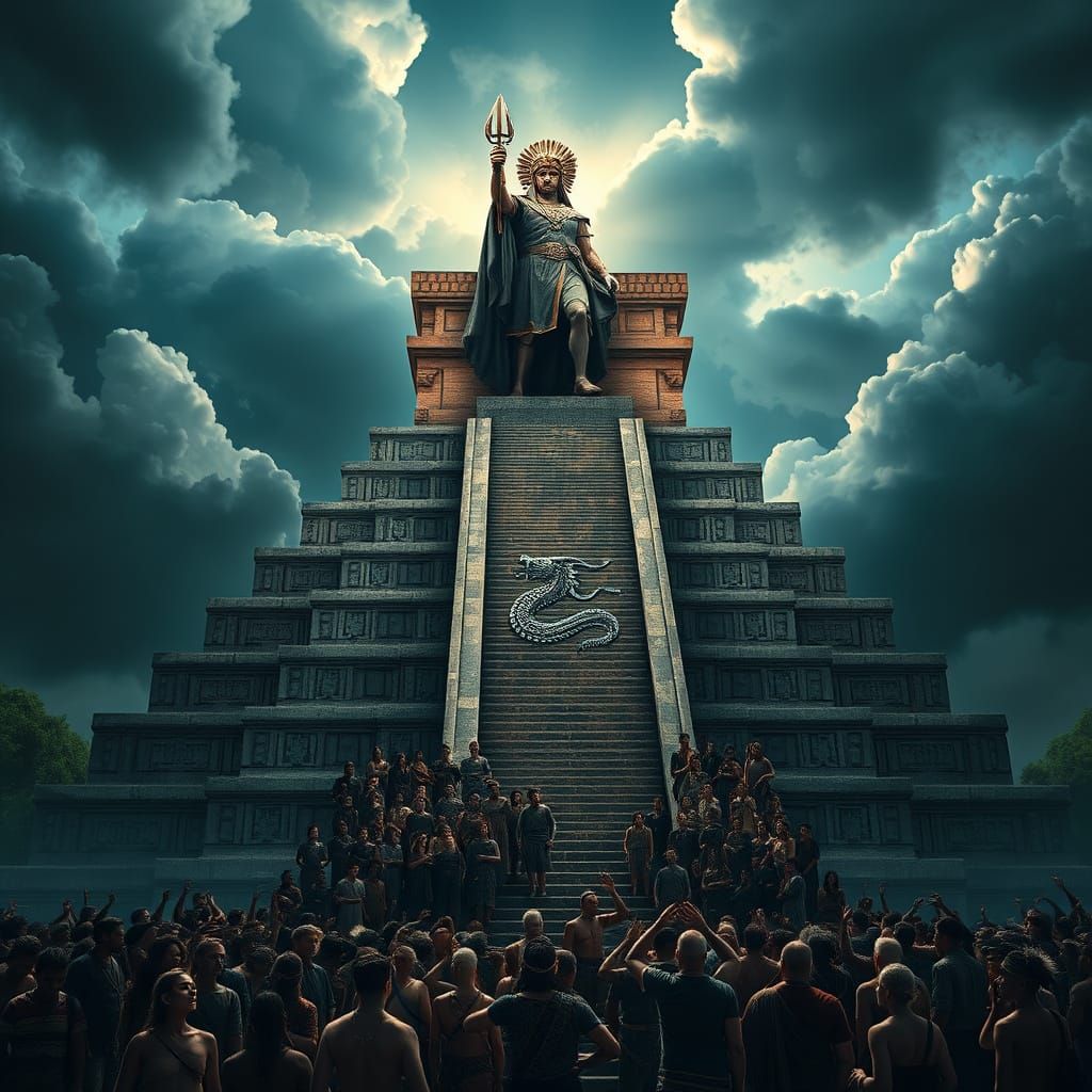 Pacal the Great at Chichen Itza Temple