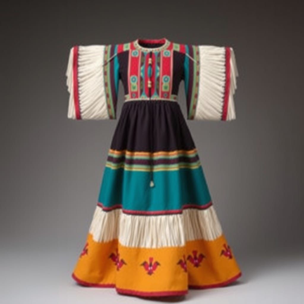 Navajo Dress by Mary Lee Begay
