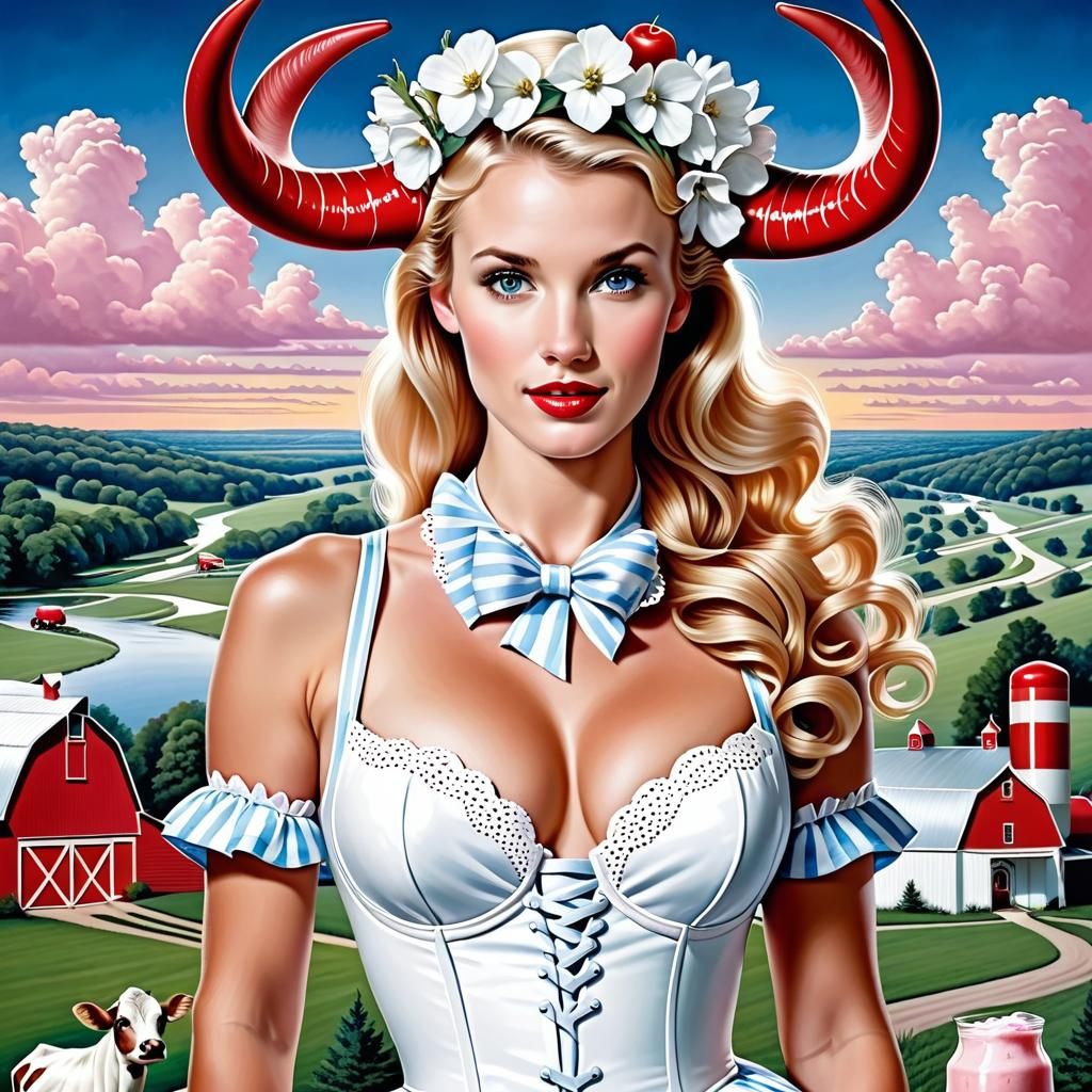 Wisconsin as a Woman