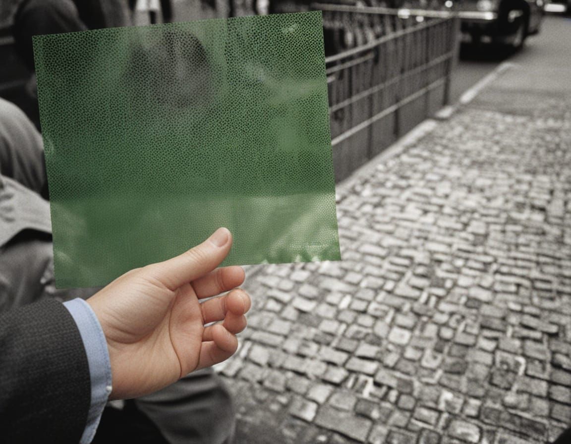 Halftone Print Texture with White Grid Overlay