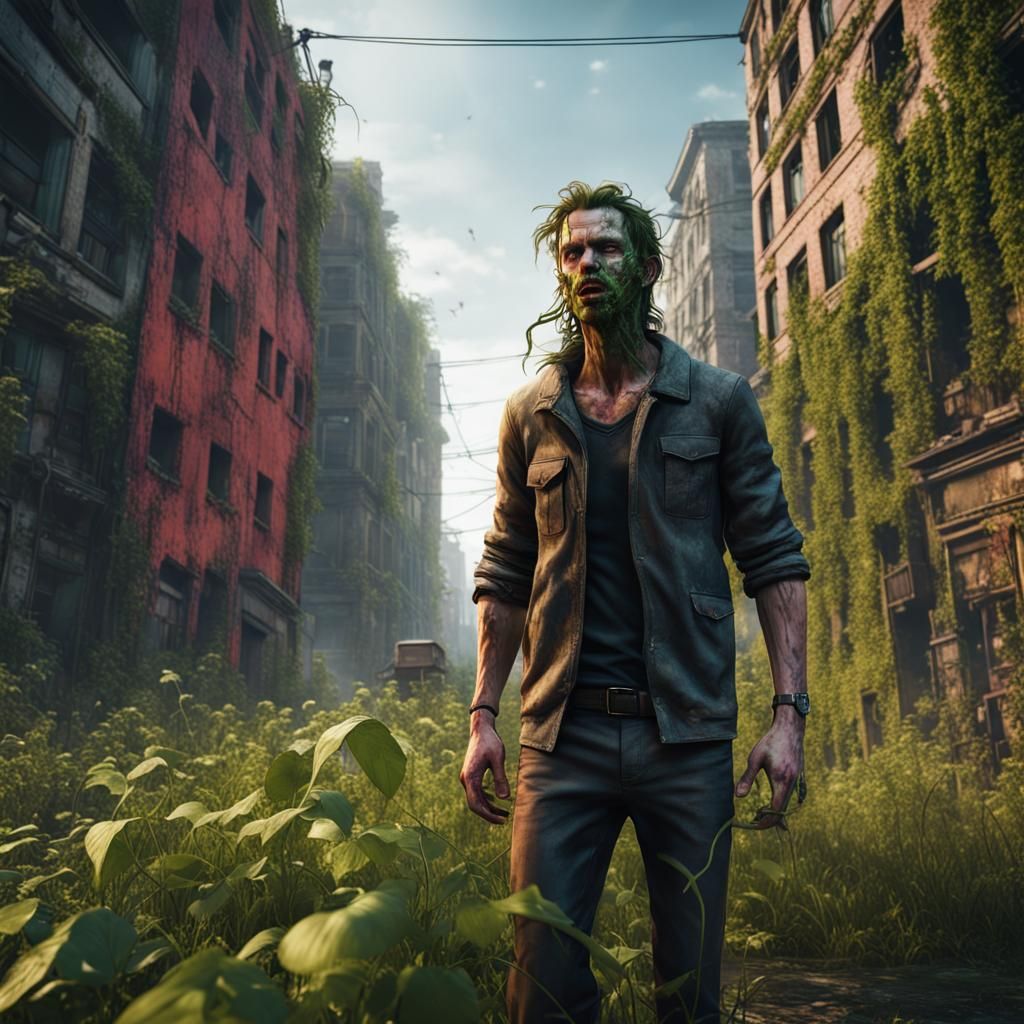 Nature Reclaims Apocalyptic Cityscape in Vibrant Colors