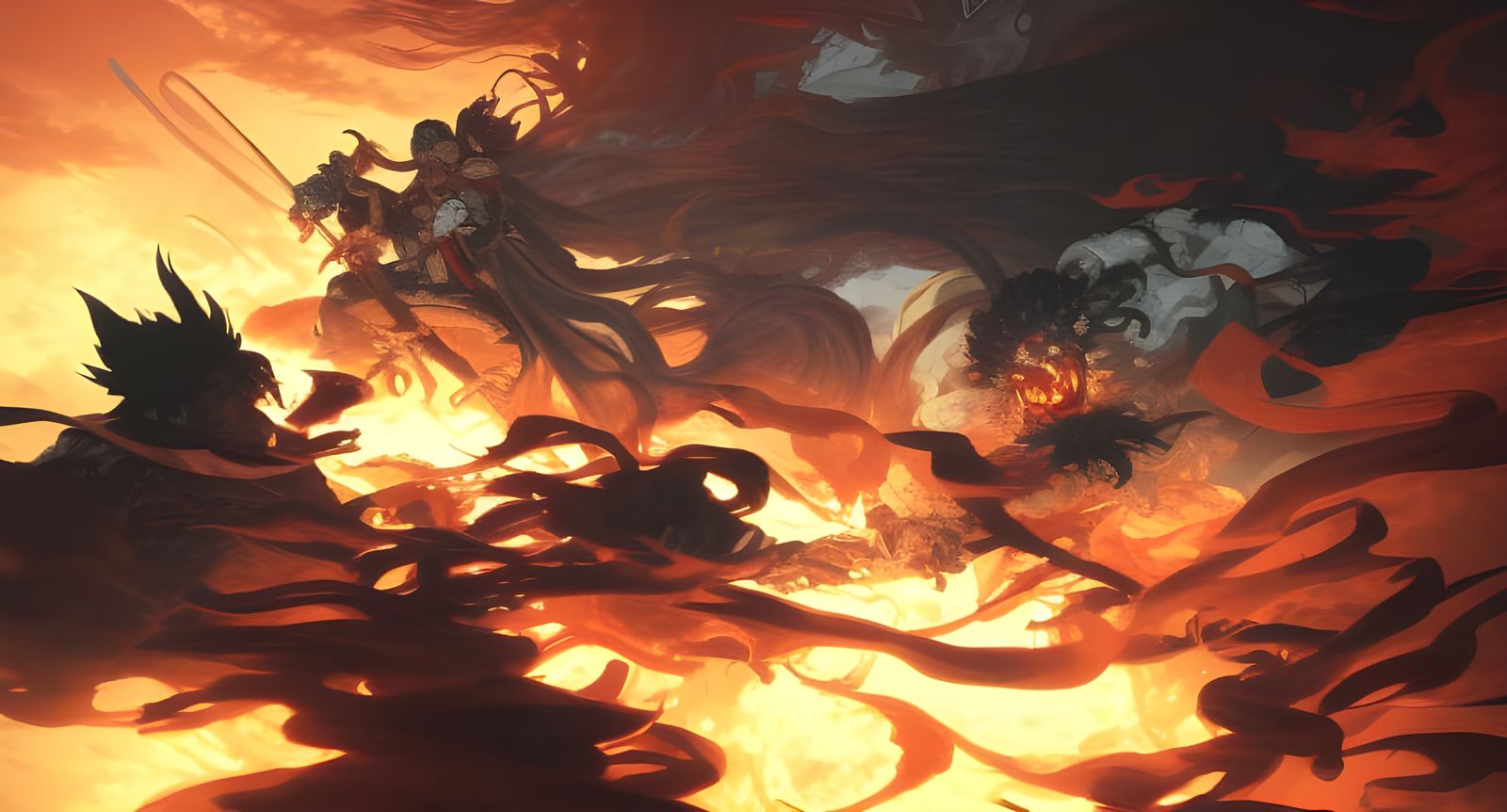 Epic Demon Slayer Battle: Uzui and Rengoku vs. Muzan