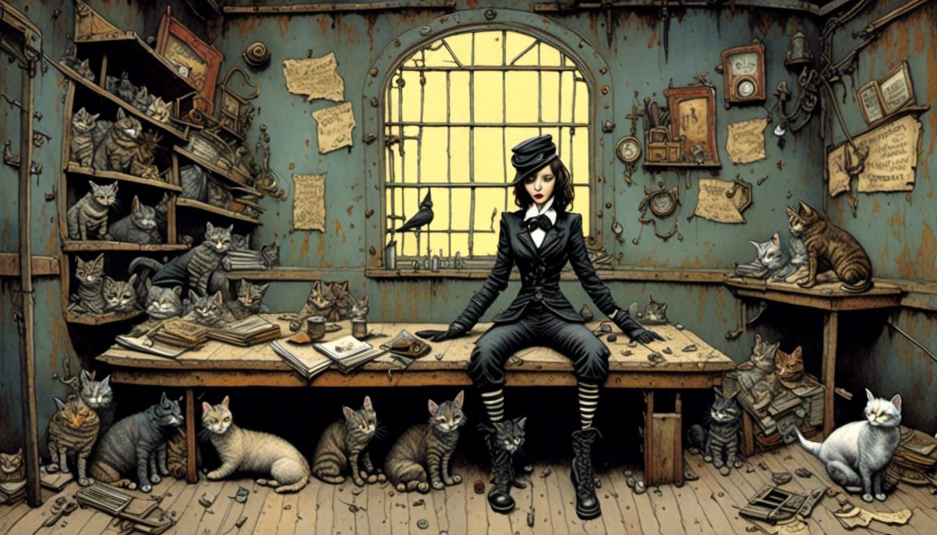 Epic Depression Era Prison Scene