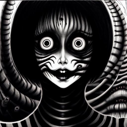 junji ito art