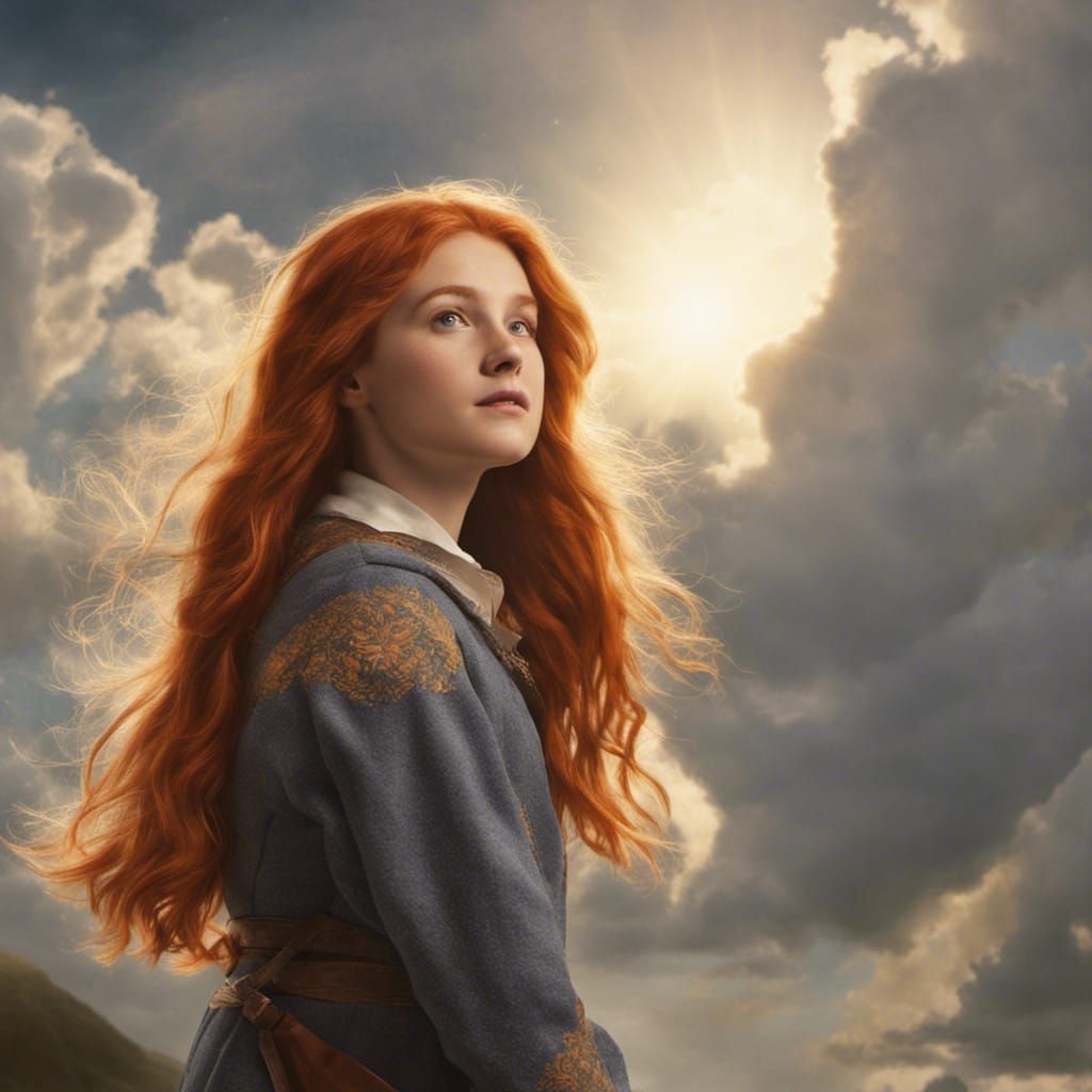 Ginny Weasley: Divine Sunshine Portrait