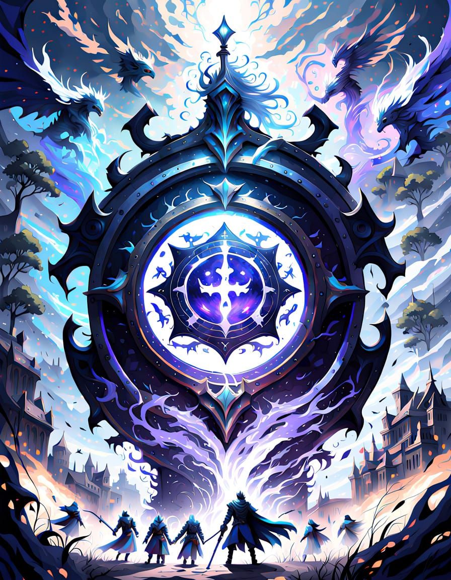 Shield of Phantoms Anime Style