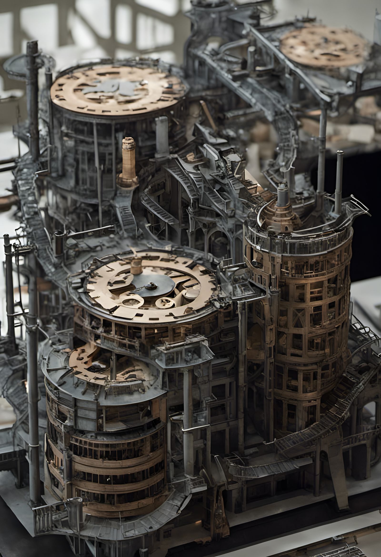 A Clockpunk Factory Which Produces Everything That Is Clockpunk (Continued)