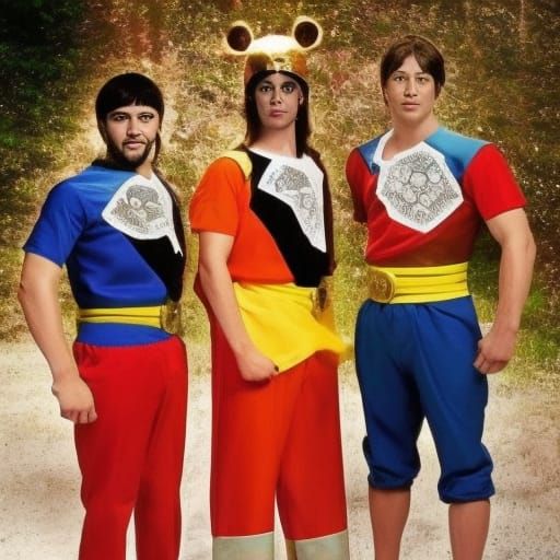 Jesus Christ Power Rangers