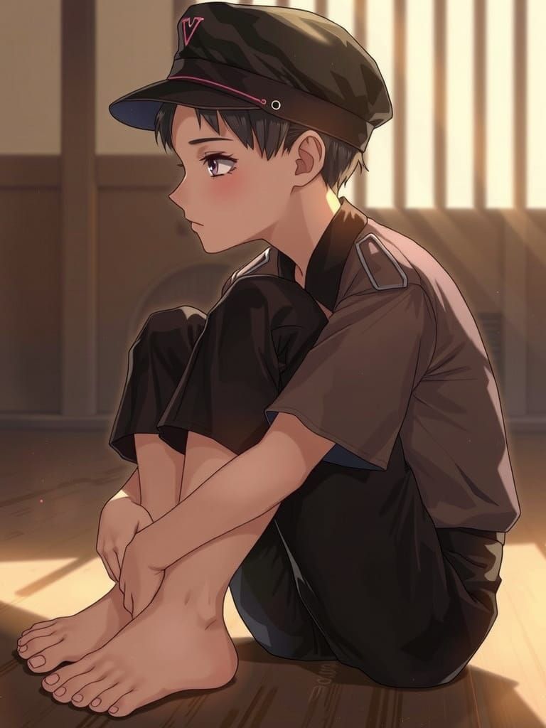 Glowing Neon Blue Number 8 in Futuristic Cityscape