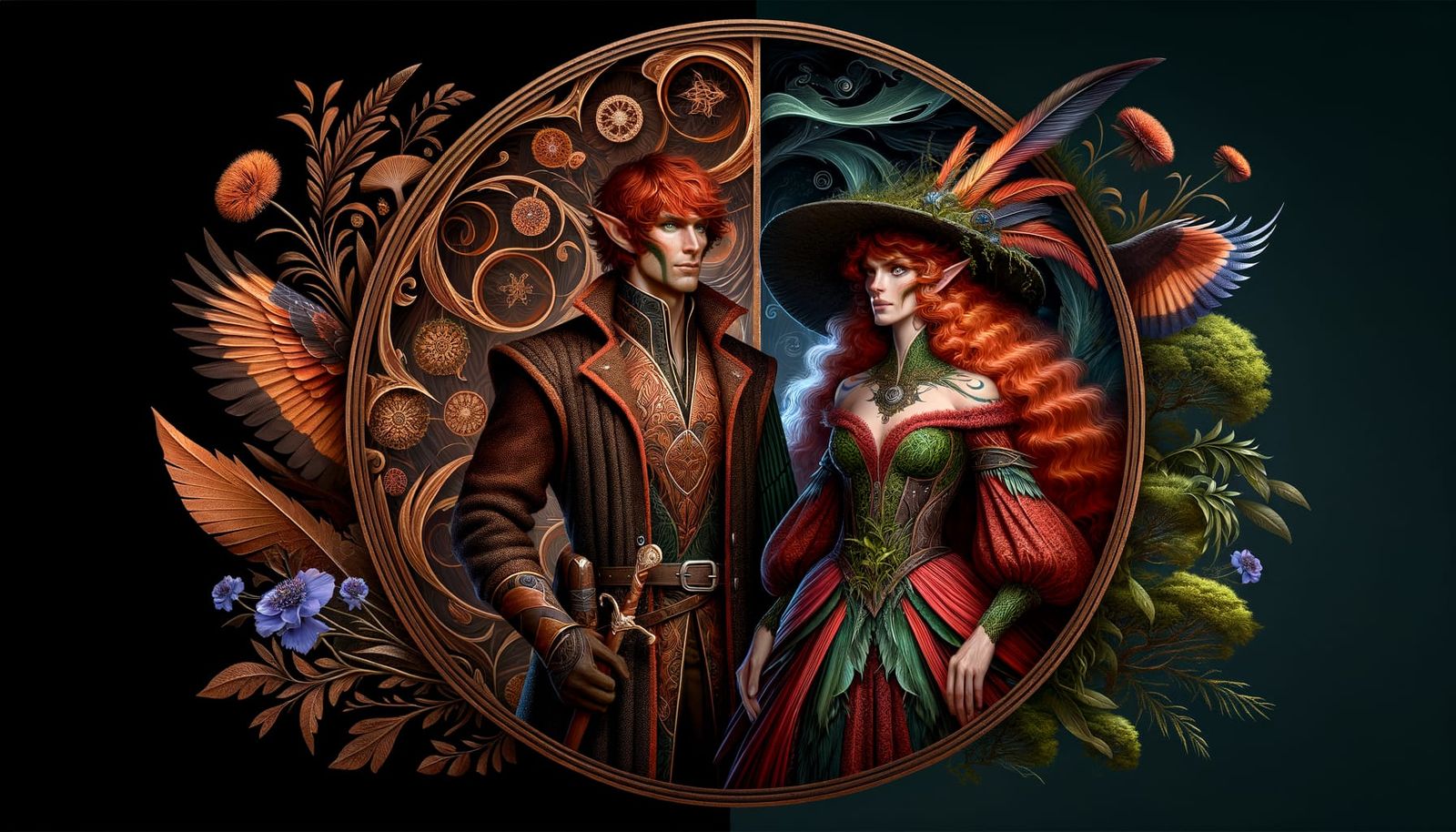 A classic D&D character sheet image