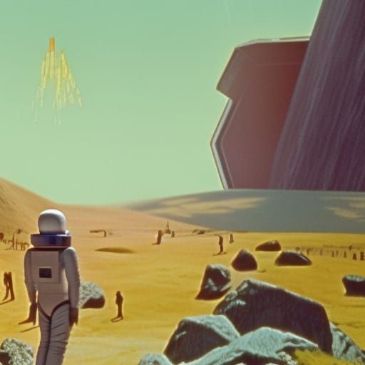 2001: A Space Odyssey Inspired Image