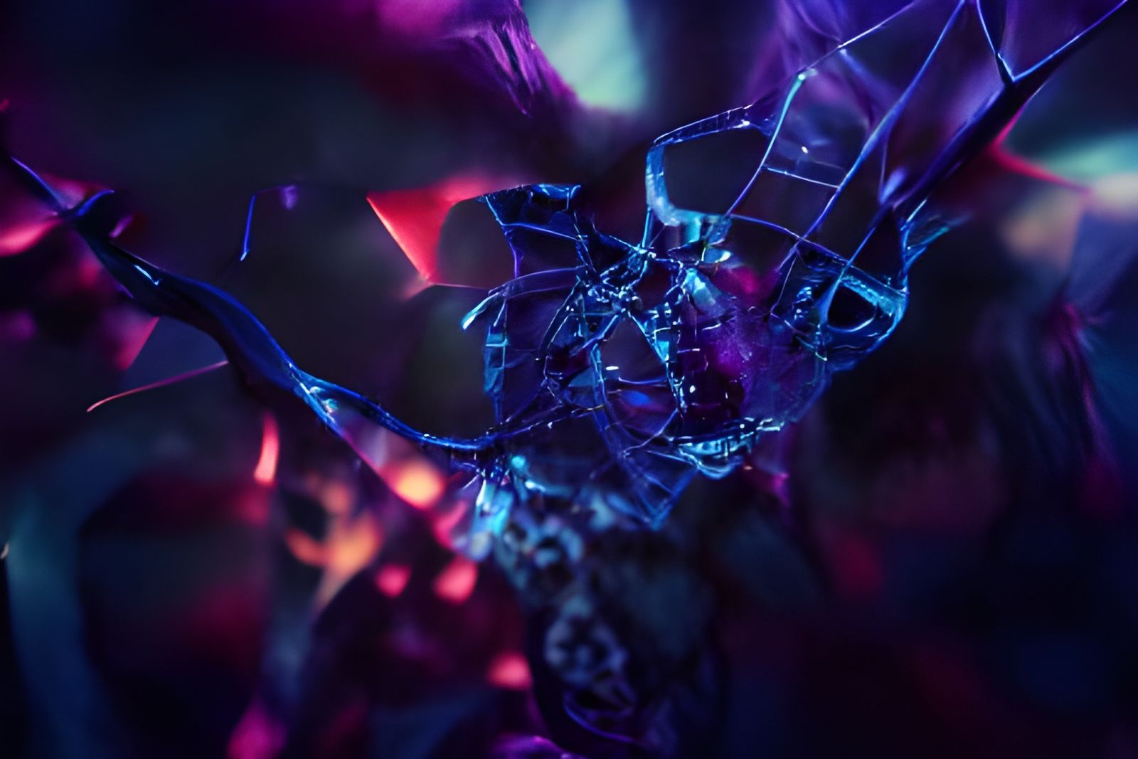 Eldritch Landscape in Vibrant Colors