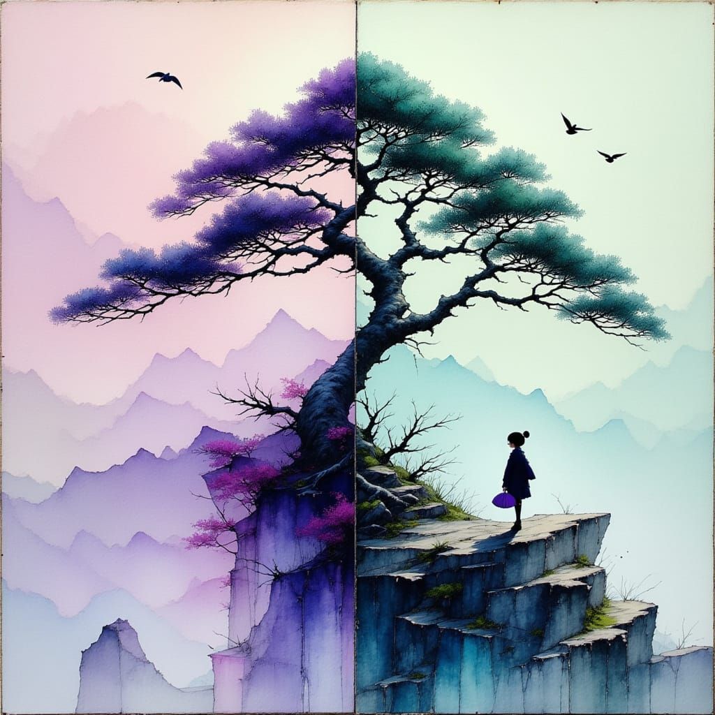 Even though... what beautiful nature