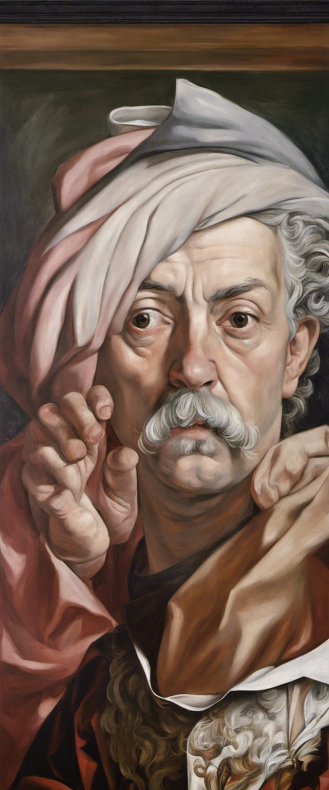 Me by the Caravaggio