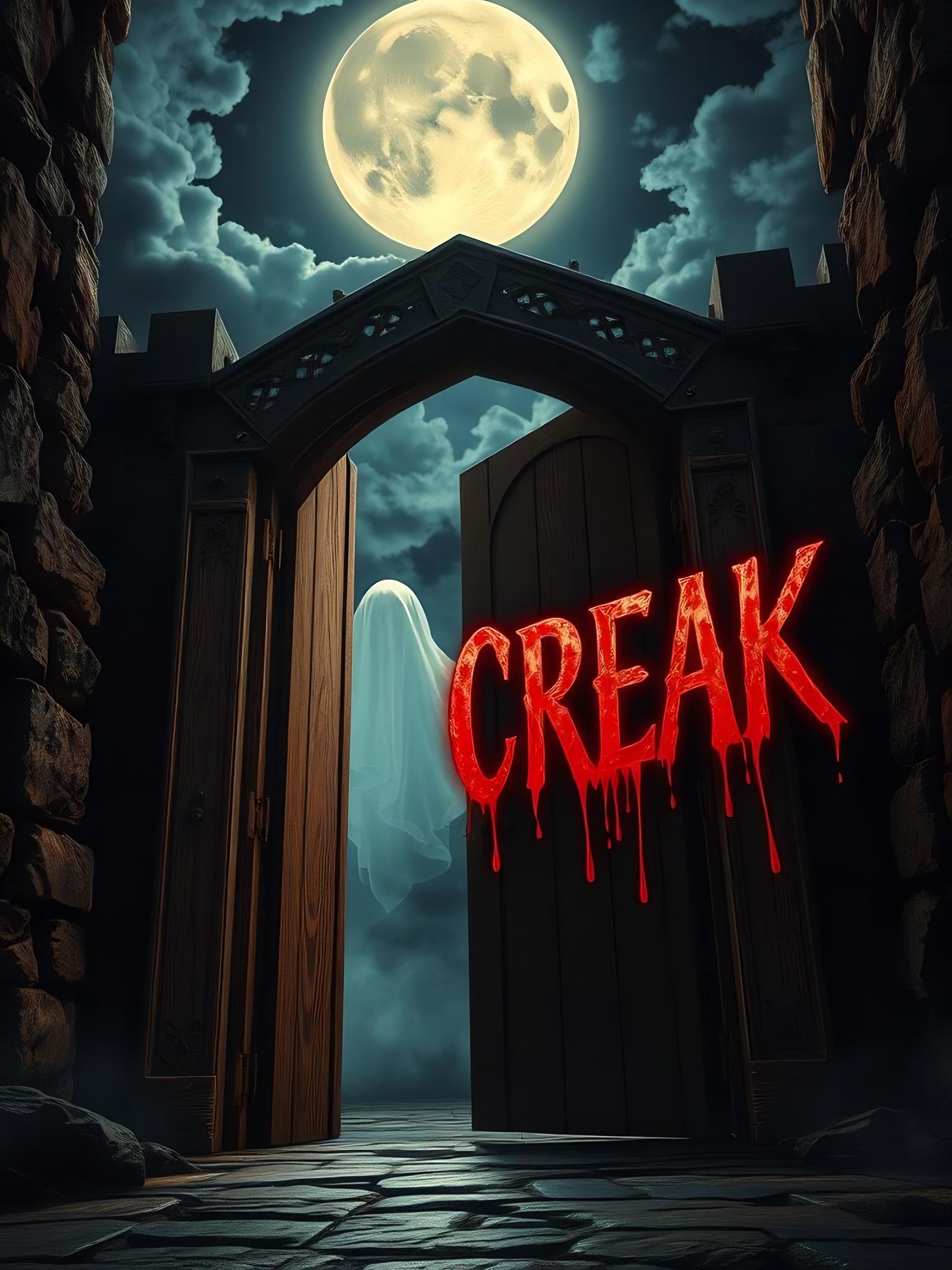 Onomatopoeia - the eerily creaking door ...
