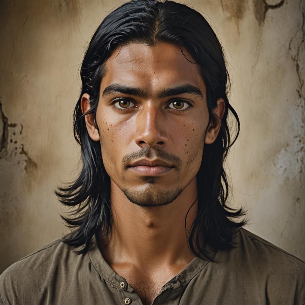 Professional Portrait of a Young Latino Man