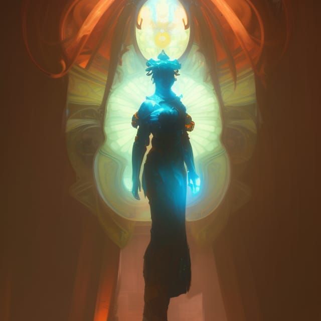 Ambassador of Light: Hyperdetailed Concept Art