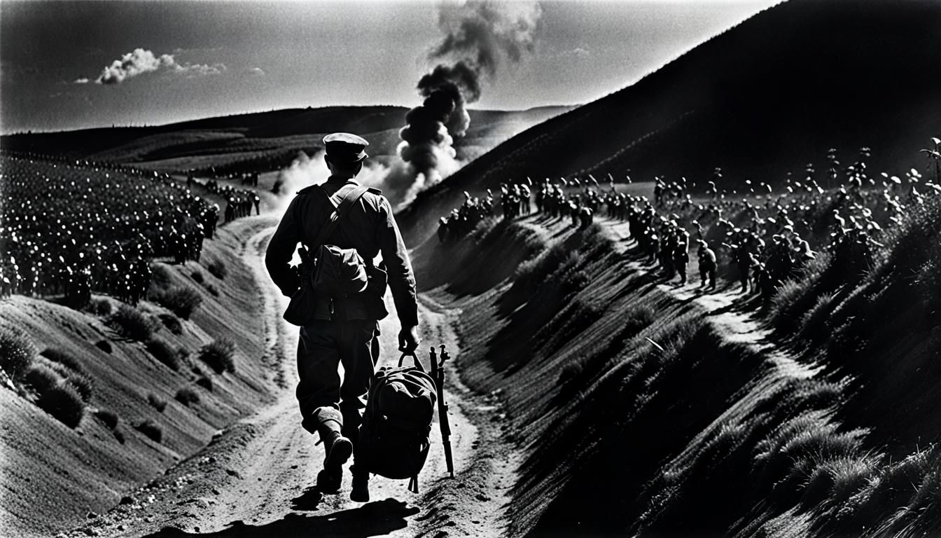 Dramatic War Photography of Liberation Soldier