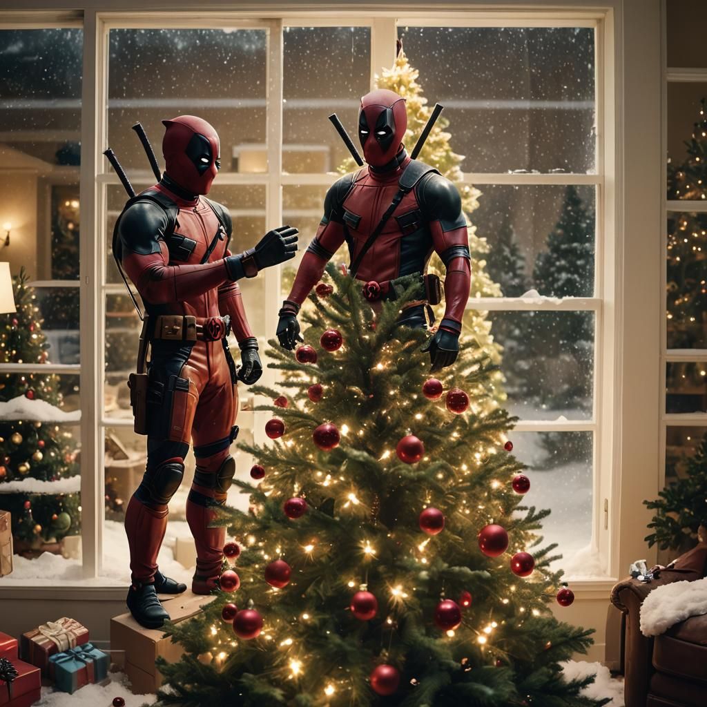 Deadpool and Wolverine National Lampoons Christmas Vacation
