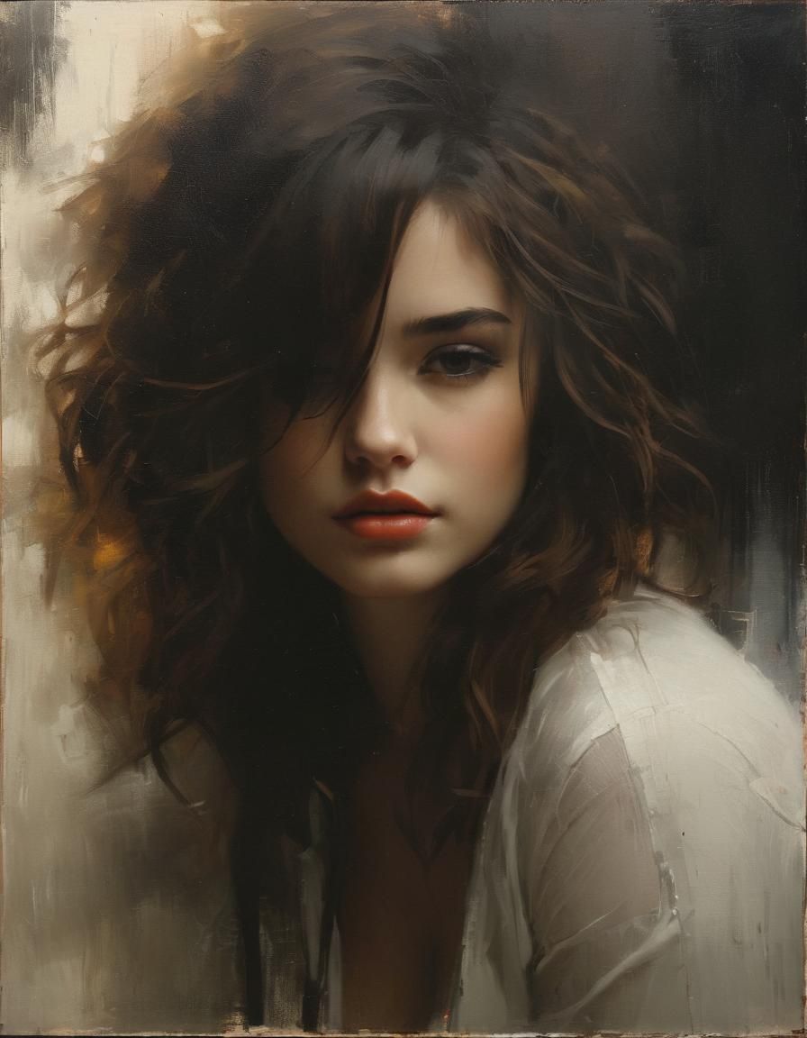 Realistic Portrait with Soft Lighting