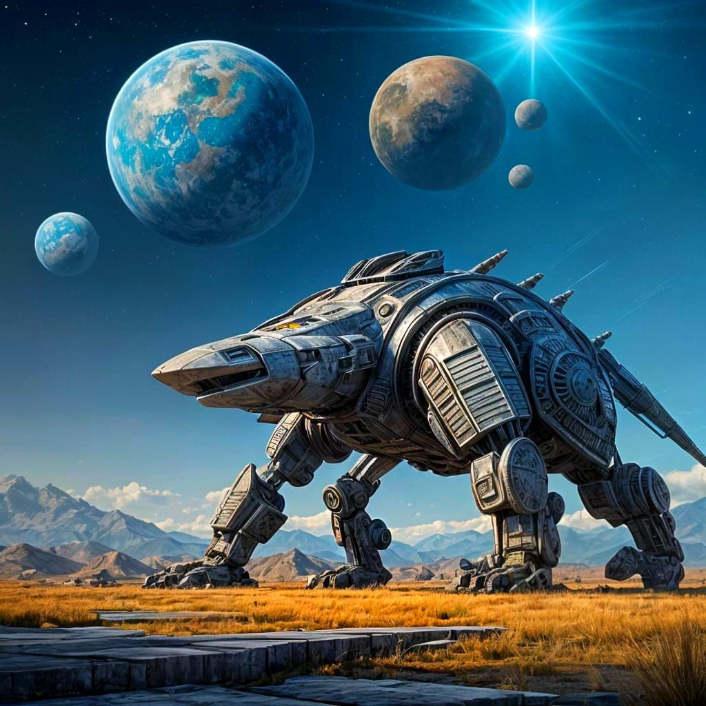 Science Fiction Tales AI Art