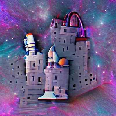 Castle in space