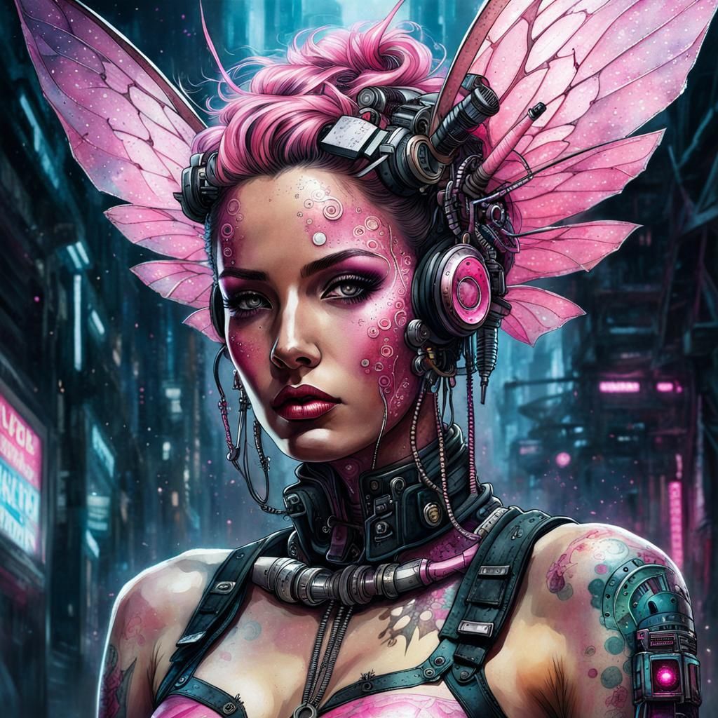 Cyberpunk Pixie