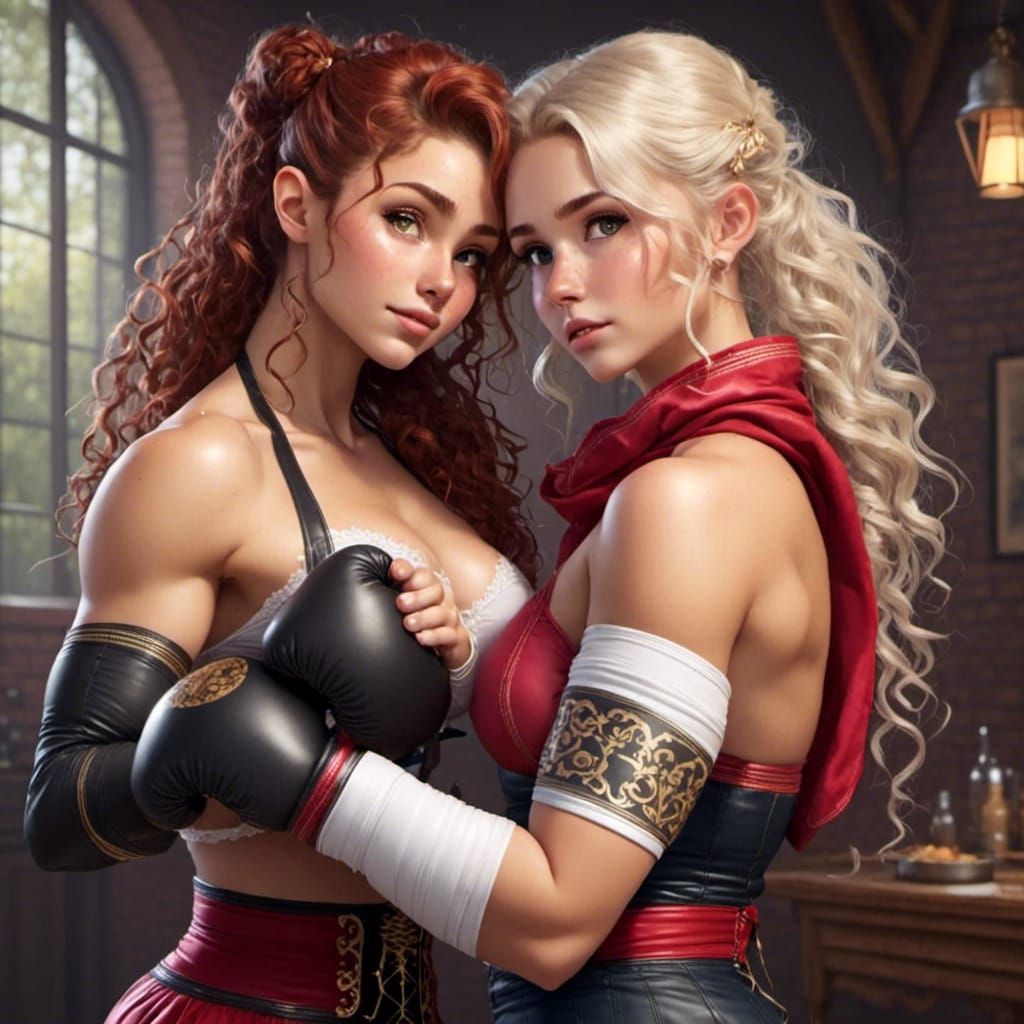 Two angel faces you will kick your derriere