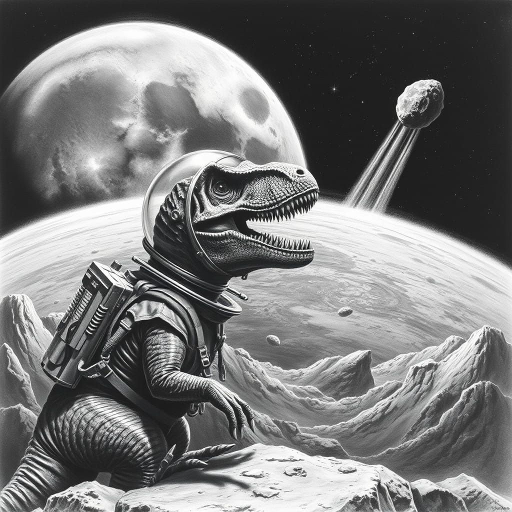 Prehistoric Space Explorer Watches Doomsday Asteroid