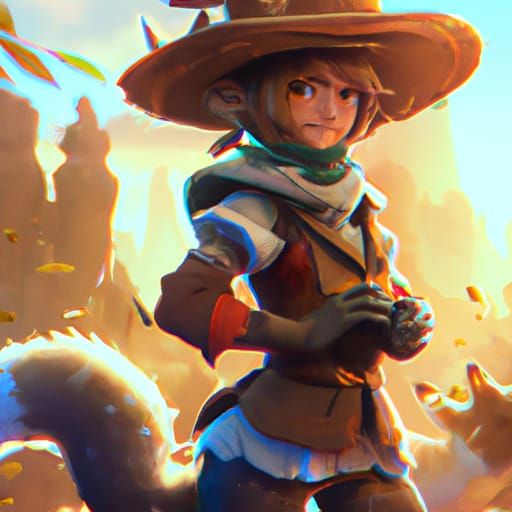 Sandy from Kemono Cafe as Cowgirl