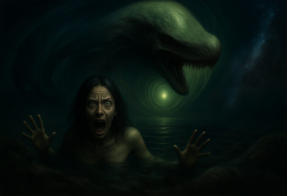 Cosmic Horror Lurking in Deep Space, Lovecraftian Style