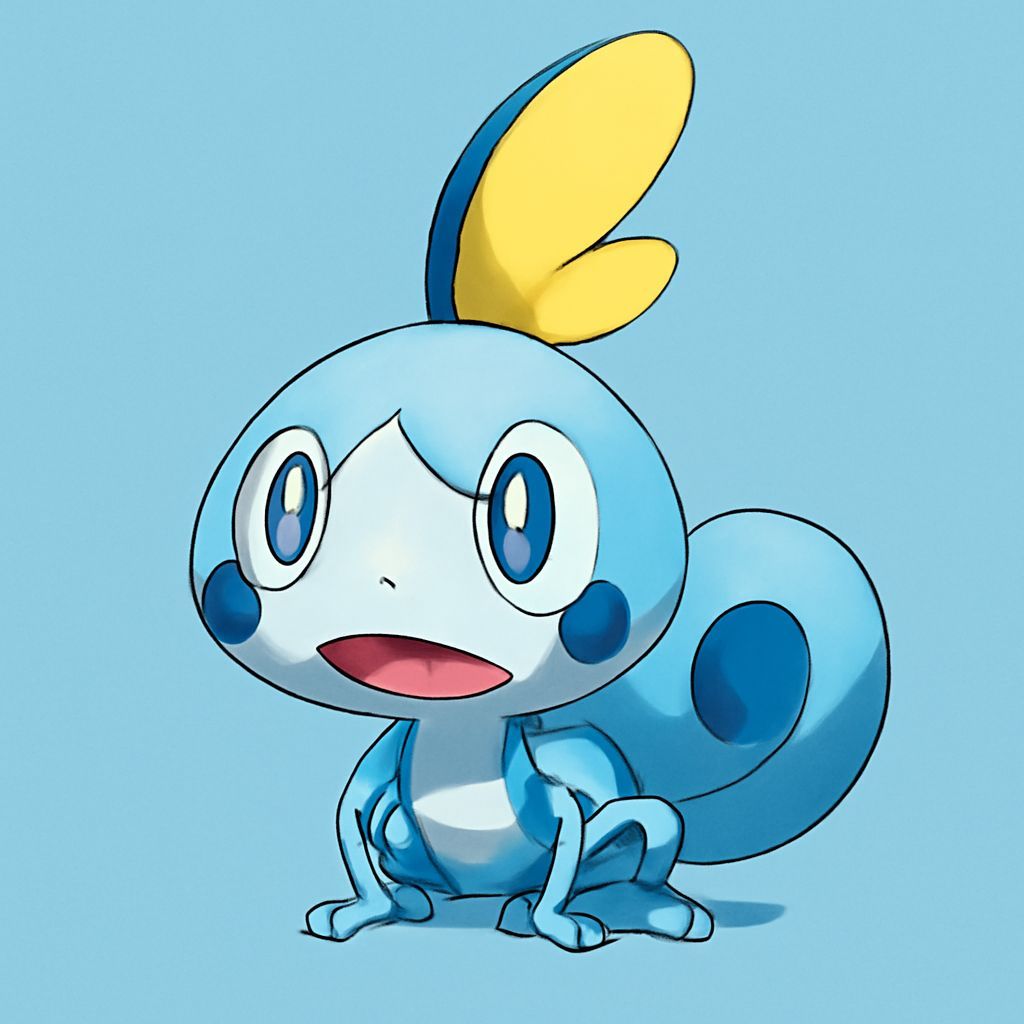 AI Generated Image of Sobble