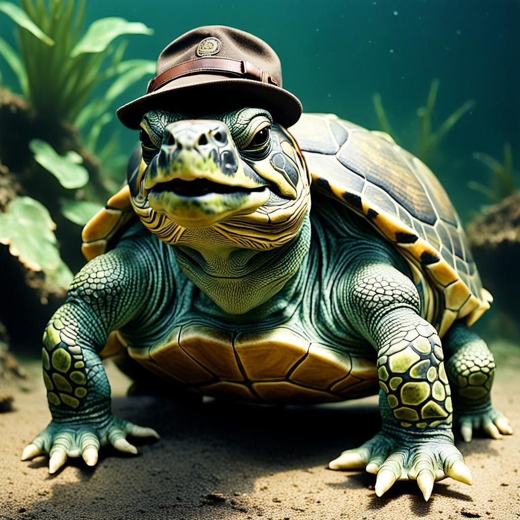 Realistic Turtle Gang Member