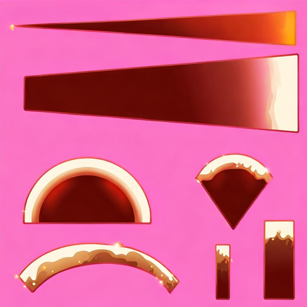 Fiery Game Sprite: Attack Zone Warning