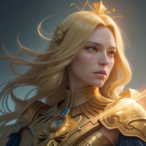 Phoenix Tarot Reader in Golden Lighting