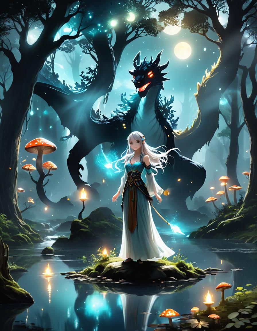 Anime Dragon Princess