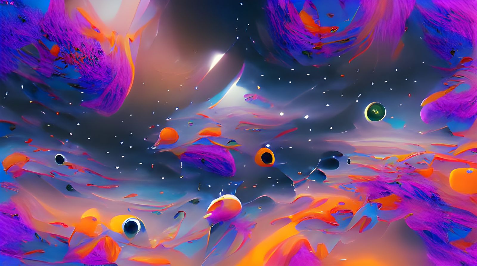 Cosmic Sail: Starry Ripples