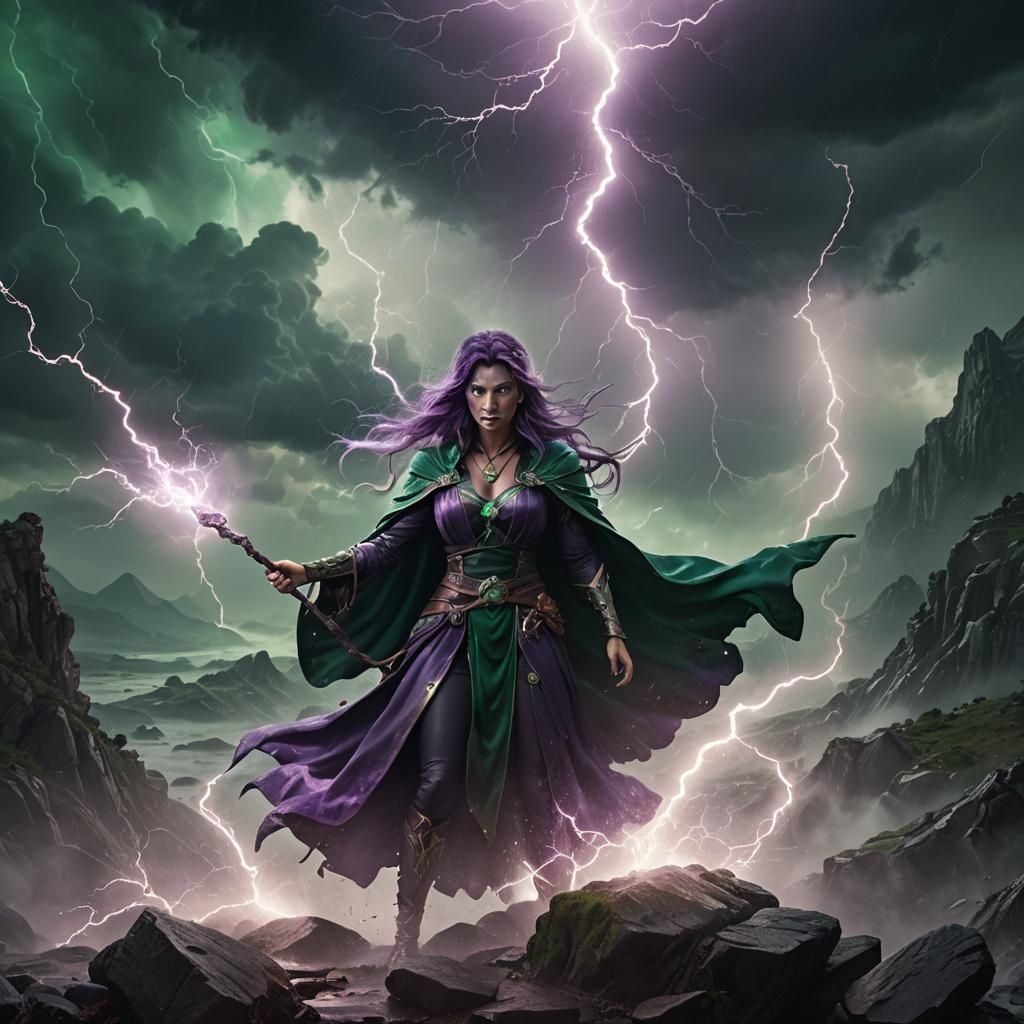Witch in control of Lightning