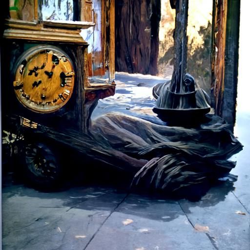 Oil Painting in the Style of James Gurney