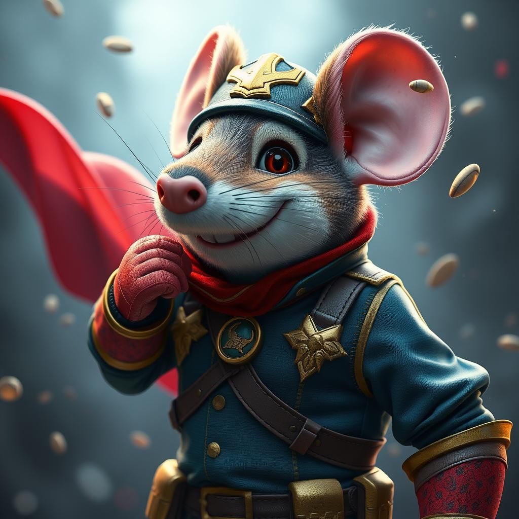 Mighty Mouse Ready to Save the Day