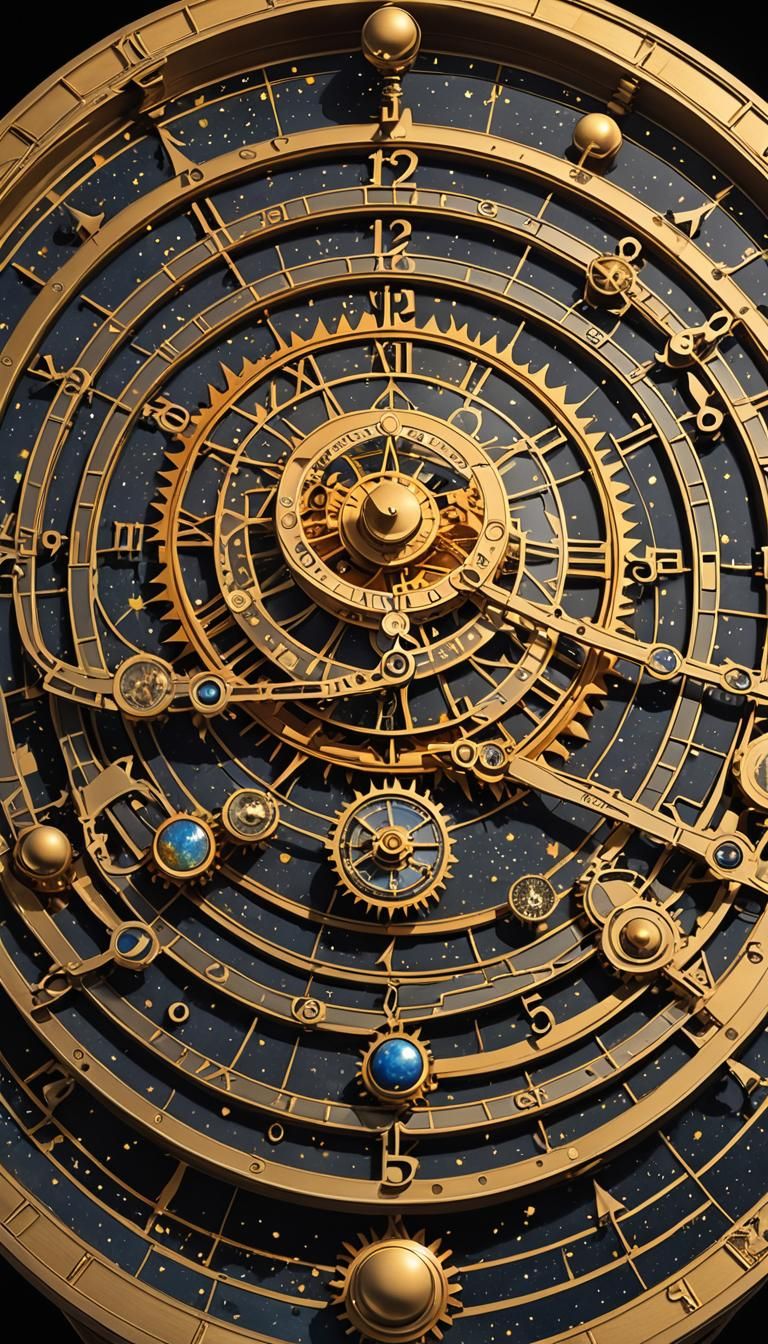 Solar System Clock: Cosmic Timekeeper Design