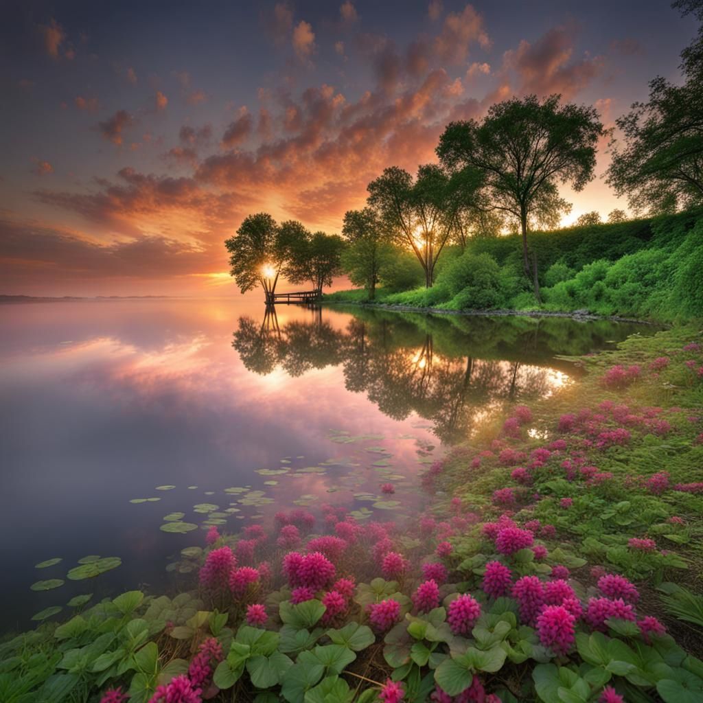 Picturesque Nature Scene