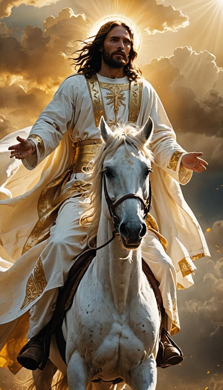 Jesus Christ's Second Coming: Cinematic Film Still